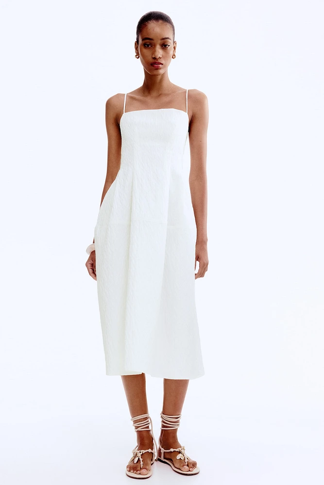 Jacquard-Weave Dress