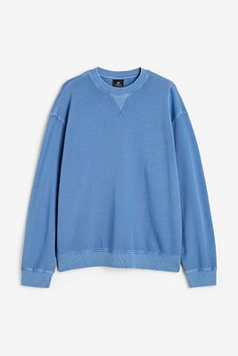 Relaxed Fit Washed-look Sweatshirt