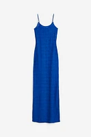 Textured Jersey Maxi Dress