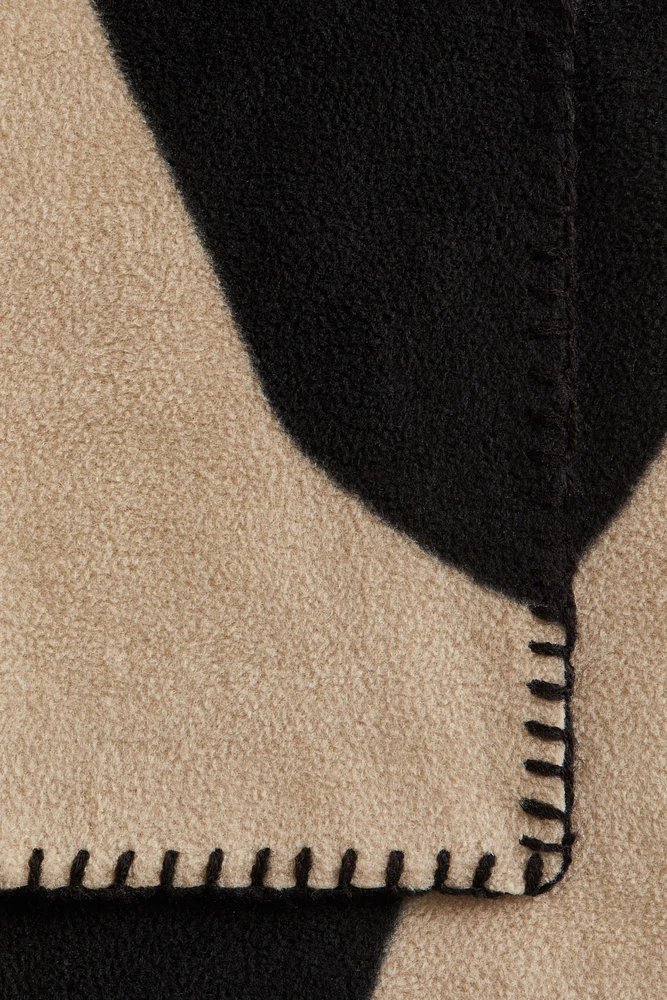 Couverture en polar à motif