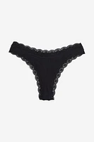 3-pack Cotton Thong Briefs