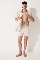 Seersucker Swim Shorts