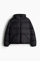 Loose Fit Water-Repellent Puffer Jacket