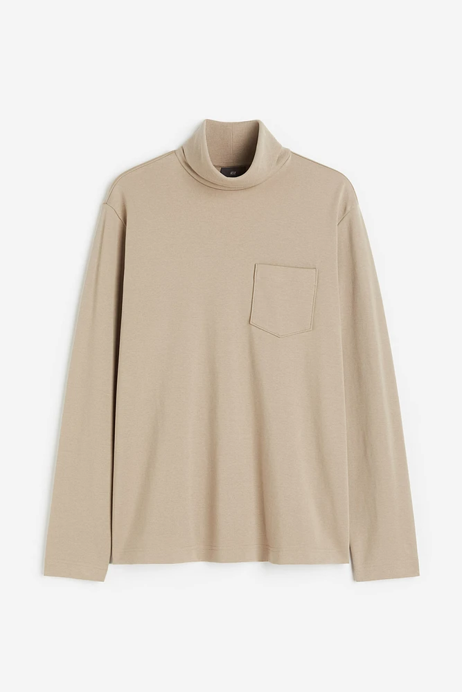 Regular Fit Turtleneck Shirt