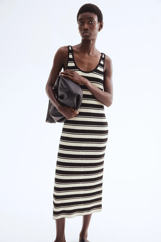 Rib-Knit Dress
