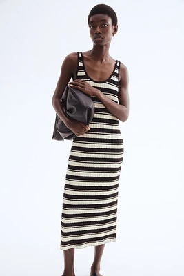 Rib-Knit Dress