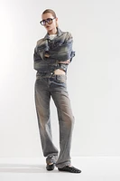 Straight Low Jeans