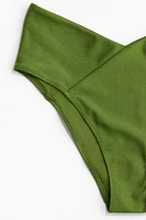 High Rise Cheeky Bikini Bottoms