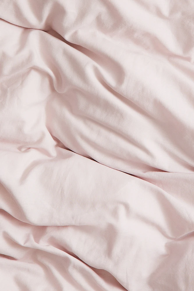Linen-blend Twin Duvet Cover Set