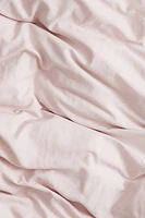 Linen-blend Twin Duvet Cover Set