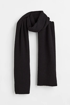 Rib-knit Scarf