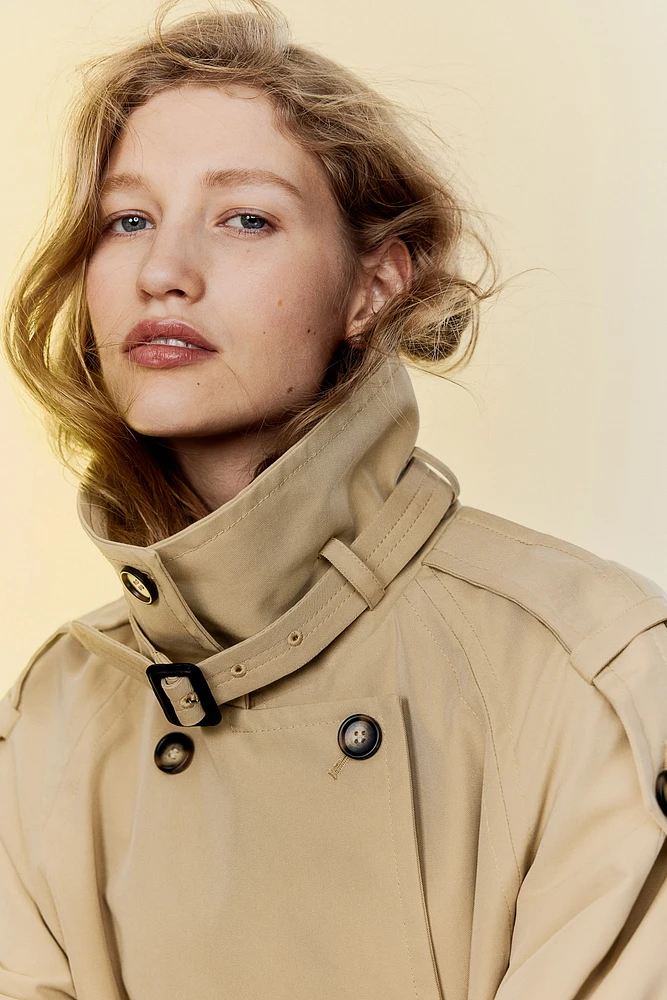 A-Line Trench Coat