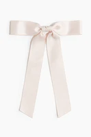 Satin Bow Hair Clip