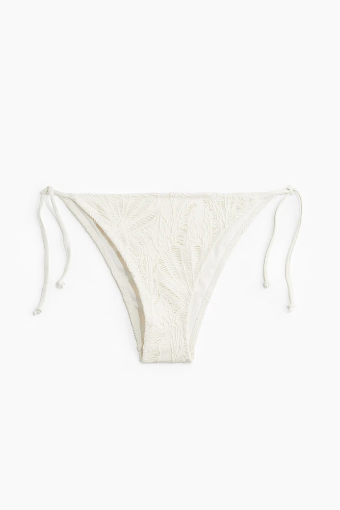 Tie tanga bikini bottoms