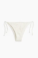 Tie tanga bikini bottoms