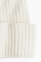 Rib-Knit Wool-Blend Hat