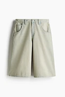 Short Super ample en denim