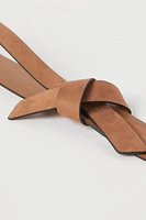 Knot-detail Waist Belt