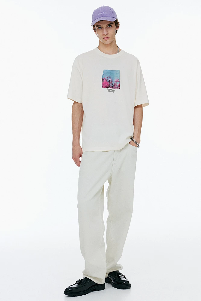 Loose Fit Printed T-shirt