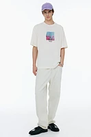 Loose Fit Printed T-shirt