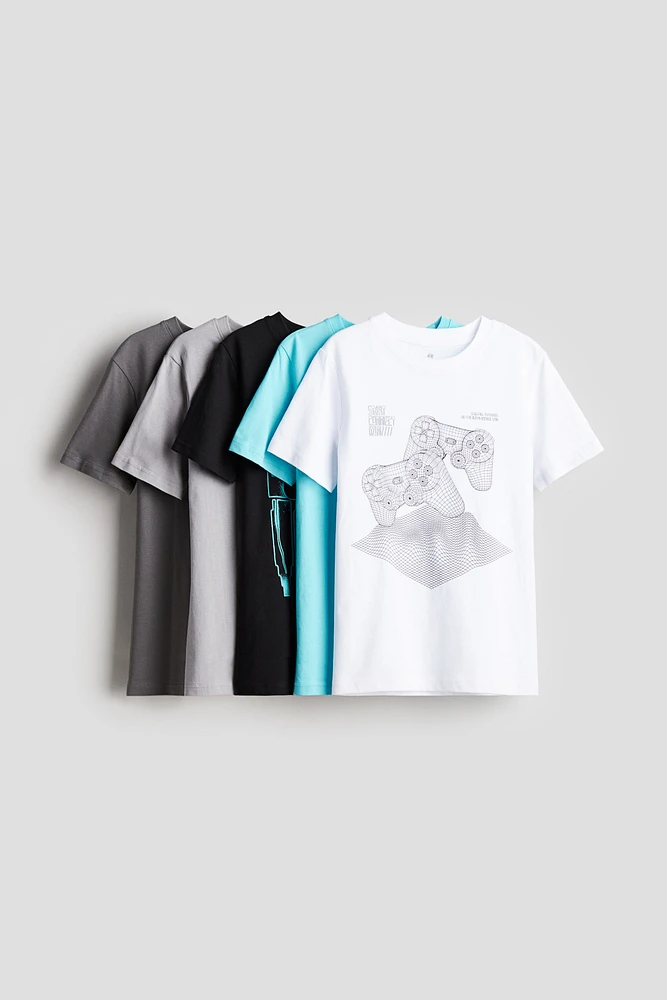 5-pack Cotton T-shirts