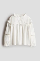 Blouse froissée