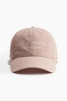 Casquette en coton avec motif