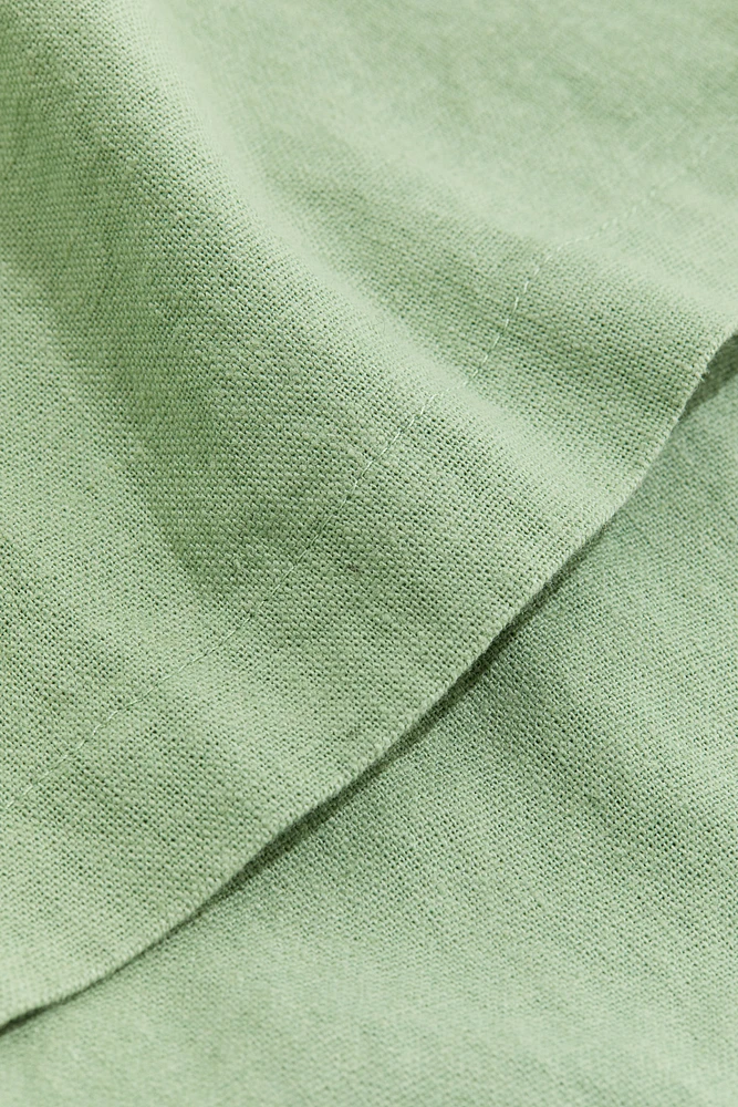 Linen-blend Tablecloth