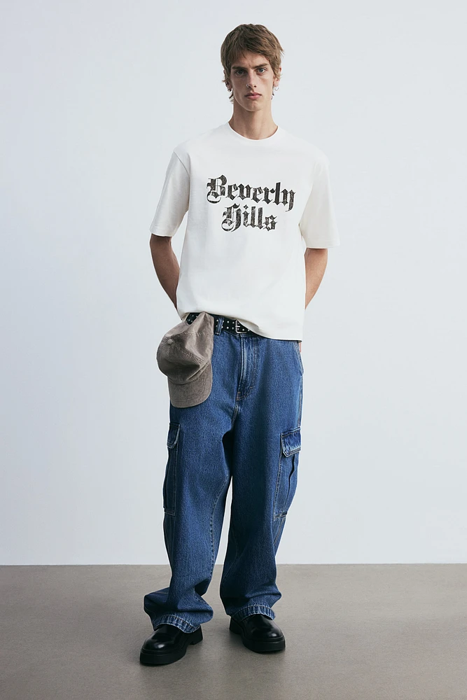 T-shirt imprimé Coupe Flottante