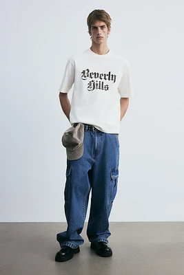 T-shirt imprimé Coupe Flottante
