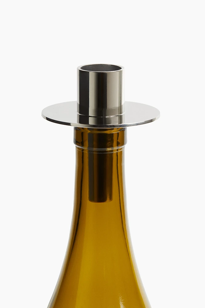 Porte-bougie pour bouteille