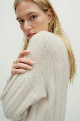 Oversized Rib-knit Sweater