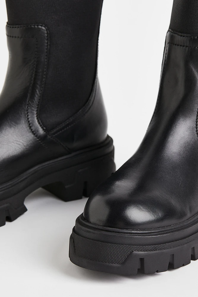 Leather Chelsea Boots