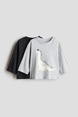 Lot de 2 T-shirts à manches longues