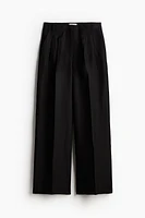 Dressy Linen-blend Pants