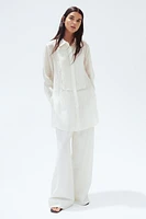 Ramie Tuxedo Shirt