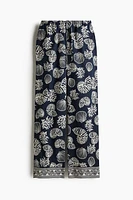 Cotton Drawstring Pants