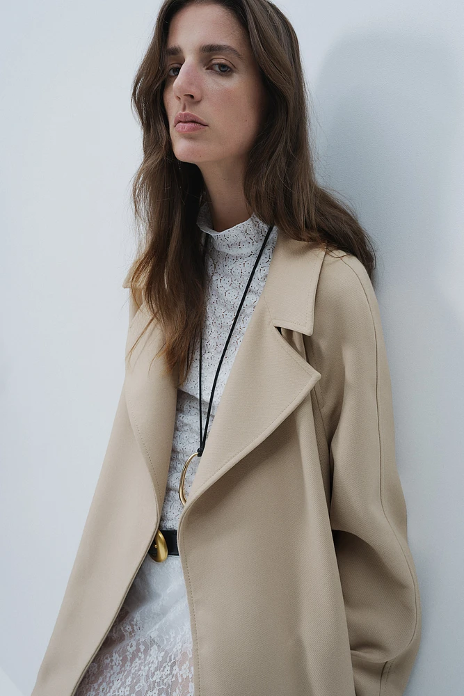 Trench-Look Coat