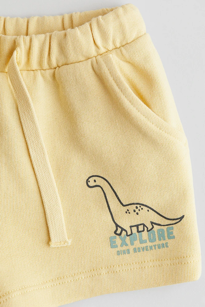 Printed Sweatshorts
