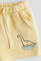 Printed Sweatshorts