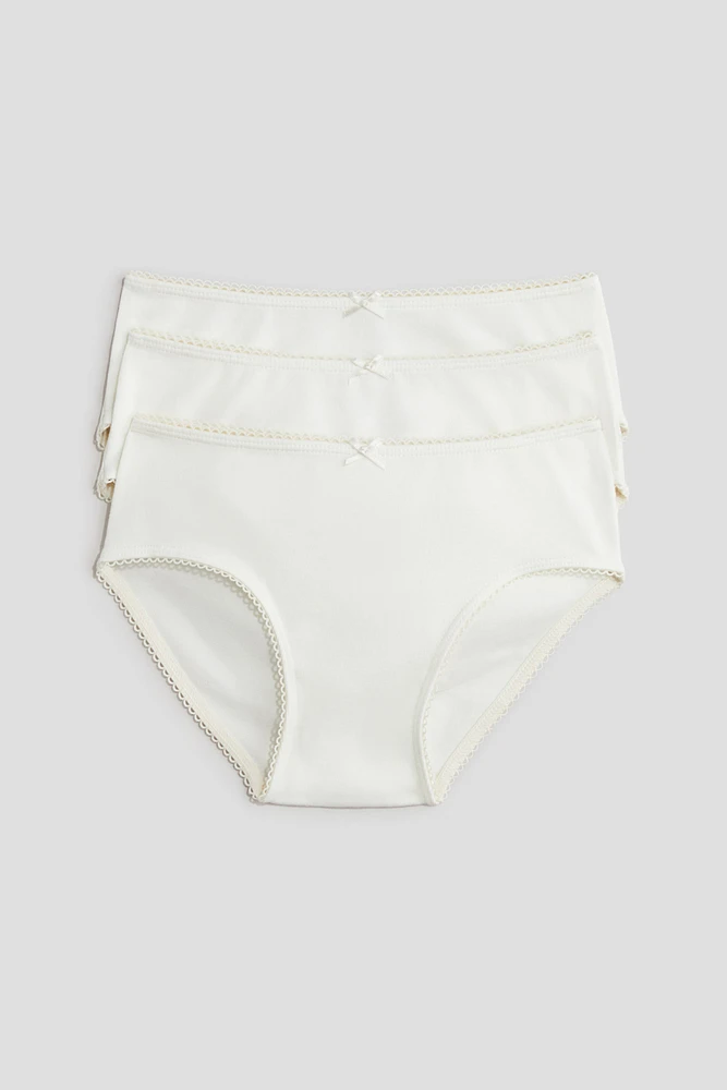 Lot de 3 culottes en coton pima