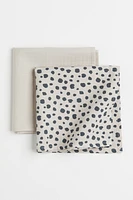 2-pack Small Muslin Cloths