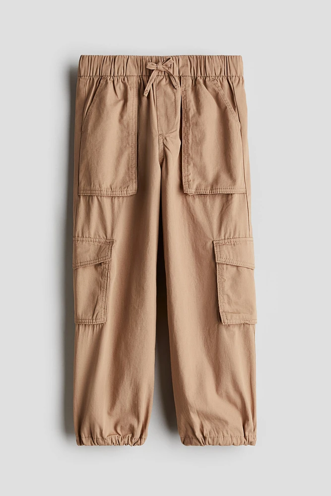 Cotton Cargo Joggers