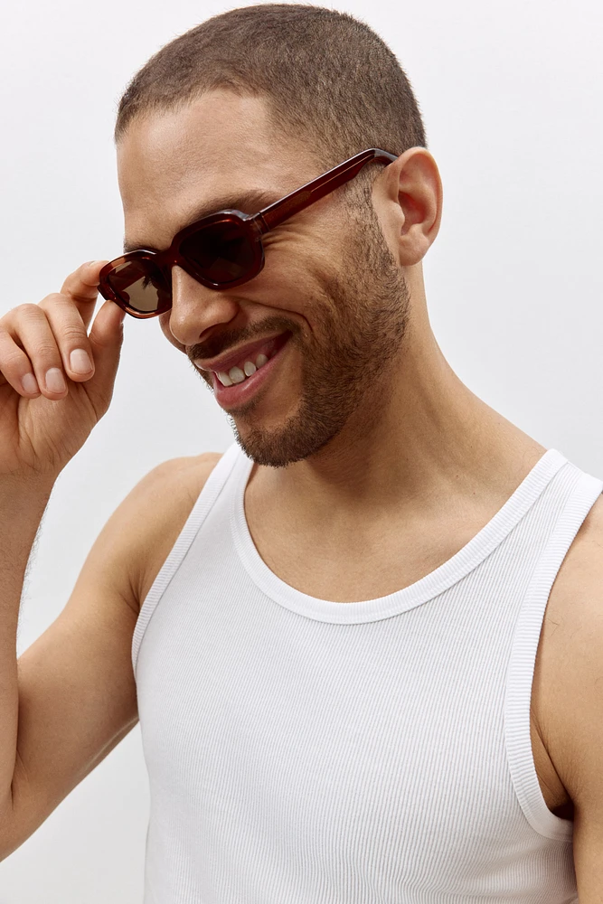 Slim Fit Ribbed Tank Top