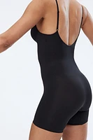 Stretchy & Sculpting Firm Shape Biker Bodysuit