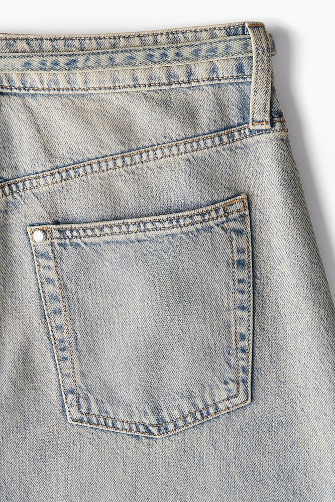 Feather Soft Denim Skirt