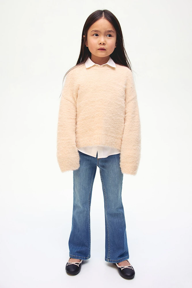 Superstretch Flared Leg Jeans