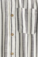 Short-sleeved Cotton Shirt