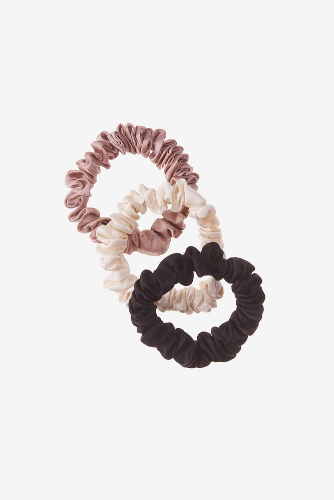 3-pack Silk Scrunchies