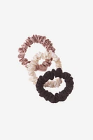 3-pack Silk Scrunchies